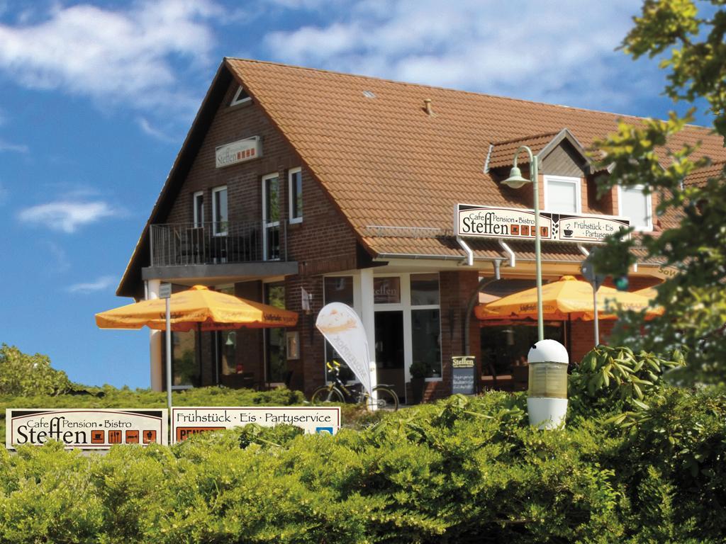Cafe Pension Steffen Sanitz Exterior foto